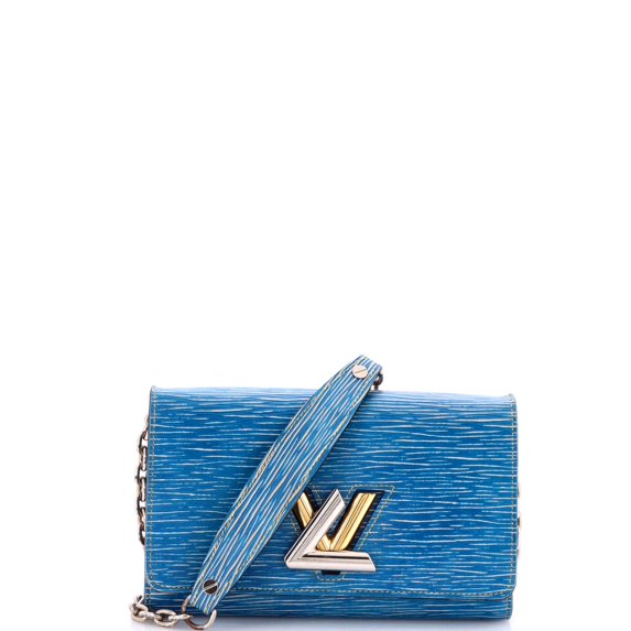 Pre-Owned Twist Chain Wallet Epi Leather By Rebag