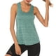 thumbnail image 1 of Chaleco mujer Mujeres Workout Tops Racer Back Solid sin mangas Yoga Fitness Running Gym Lounging Qui Meterk Chaleco mujer, 1 of 6