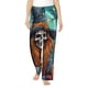 thumbnail image 1 of Fotbe Cartoon Pumpkin Skull Pantalones de Pijama para Mujer, Pantalones de Dormir, Pantalones Pj con Cordón y Bolsillos-Small, 1 of 6