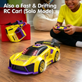 thumbnail image 2 of Funtogether Toys 3-in-1 Remote Control Car, 2.4GHz Drift RC Car with Infrared Battle Gun, Stunt Flip Function & Rechargeable Design, Interactive Toy Vehicle Gift for Kids, Boys and Girls Ages 6-12, 2 of 8
