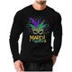 thumbnail image 1 of Mens Casual Camisetas Carnaval Impreso Suelto Elástico de Manga Larga Cuello Redondo Suéter, Gimnasio Hogar Desgaste Superior, 1 of 5