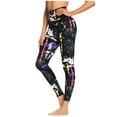 thumbnail image 2 of Women's Workout Leggings, High Waisted Yoga Pants Gym Compression Tights, 2 of 6