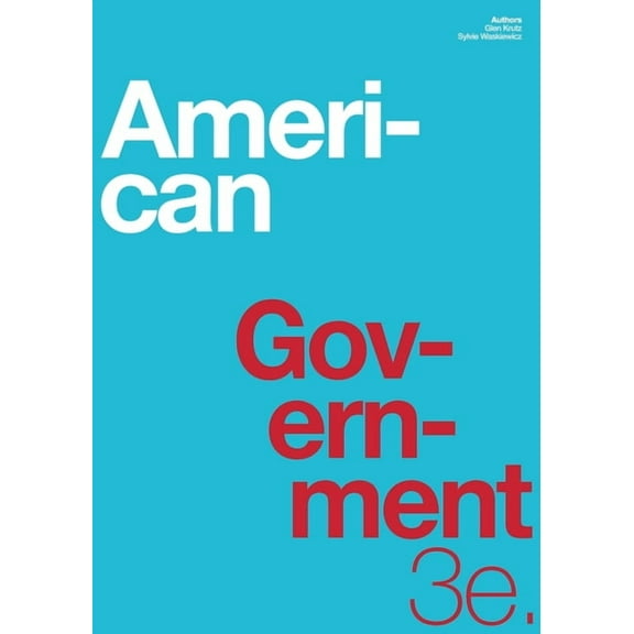 American Government 3e, (Paperback)