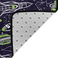 thumbnail image 4 of Area Rugs For Living Room Decor - green Space Pattern white Soft Anti Slip Throw Washable Rugs 5x7 For Bedroom, Indoor Carpet For Bedroom Living Room 80x58In, 4 of 7