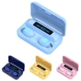 thumbnail image 3 of Gwong Electrónica TWS F9-9 Bluetooth inalámbrico, compatible con Bluetooth 5.0 auriculares en audífono táctiles de control táctil auriculares binaurales, 3 of 7