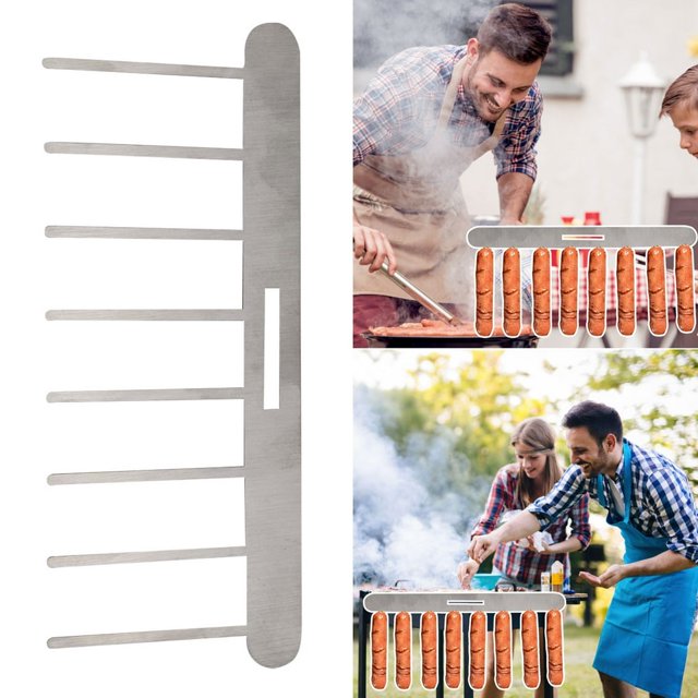 Grill Hotdog & Marshmallow BBQ forks Barbecue Skewer forks Hot Dog Grill Holder Sausage Cooker Camping Cooking Tools for Grill Grill Accessories