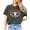 Pepper Shirt, variant on Merry Christmas Western Shirt for Women and Teens Festive Bull Skull Country Graphic Tee Espresso Shirt Adult 2XL