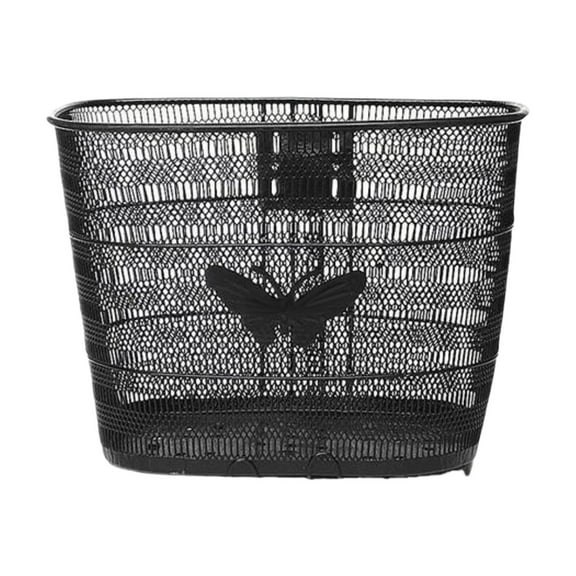 AMLESO Bike Basket Bike Hanging Basket Sturdy Convenient, Portable Handlebar Bike Basket Bike Storage Basket for Most Bikes, Camping