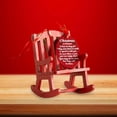 thumbnail image 4 of Ruiboury Mini Christmas Rocking Chair Ornament Party Anniversary Gift Festival, 4 of 6