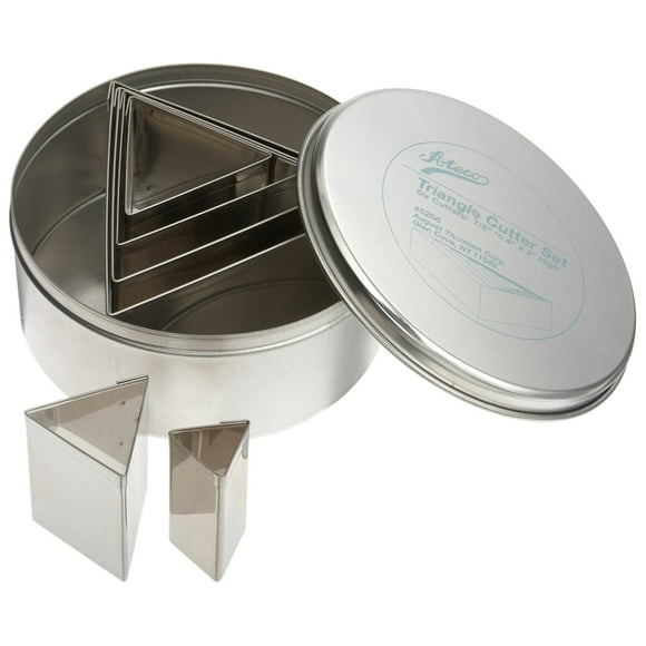 Ateco Triangle Pastry Cutter Set - Stainless steel
