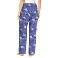 thumbnail image 2 of Bingfone Pajamas for Women,Flamingo Pajama Pants with Pockets-Medium, 2 of 7