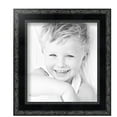 thumbnail image 2 of ArtToFrames 8" x 9" Black Engraved Edges Picture Frame, 8x9 inch Black Wood Poster Frame (WOM-4055), 2 of 8