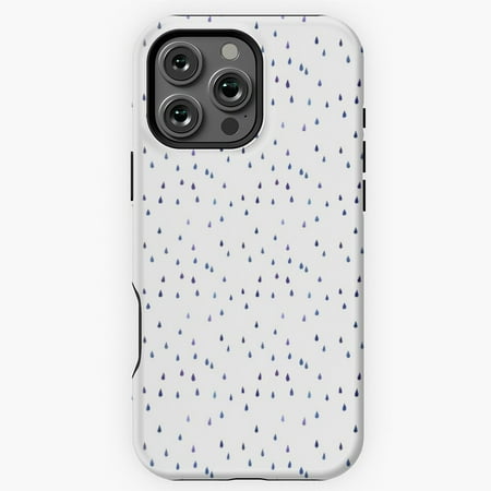 Awesome Winter Rain Design Weather Phone Case for iPhone 16 15 14 13 12 11 Pro Max