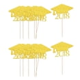 thumbnail image 2 of 40 Piezas Gorro De Graduación Felicitaciones Para Cupcakes Decoración Para Tartas, 2 of 8