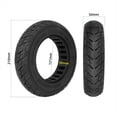 thumbnail image 3 of Neumático Sólido Todoterreno de 8,5 Pulgadas 8,5x2 para Scooter 9 9+ ZERO 9, Piezas de Neumáticos Resistentes Al Desgaste y A Prueba de Pinchazos, Negro, 3 of 5