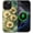 Dandelion Line, variant on for iPhone 17 6.3in, Shockproof Anti-Slip with Full-Body Protection Cover, Glossy Textured Fashion Print Design for Girls Gemstone Frog