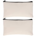 thumbnail image 4 of 2pcs File Bags Zipper Bill Organizers Large Capacity Cash Bag with Zipper PU Leather Bill Storage Bags, 4 of 5