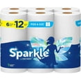 thumbnail image 3 of Sparkle Pick-A-Size Paper Towels, Spirited Prints, 6 Double Rolls = 12 Regular R, 3 of 13