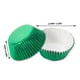 thumbnail image 4 of Inteprter 100 Uds. Tazas de papel de aluminio engrosado, revestimientos para magdalenas, Mini moldes para magdalenas, moldes para hornear, papel Herramientas y accesorios para hornear verde, 4 of 6