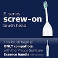 thumbnail image 3 of Philips Sonicare Genuine E-Series Replacement Toothbrush Heads, 2 Brush Heads, White, HX7022/66, 3 of 3
