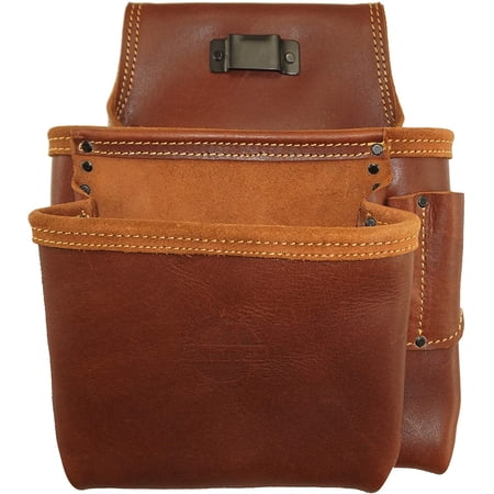 UPC: 0819972025771 | Graintex AS2577 Ambassador Series 8 Pocket Framers Tool Pouch Top Grain Leather for Framers  Constructors  Electricians  Plumbers  Handyman