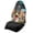 Green Frog, variant on KUIFORTI Hibiscus Palm Print Waterproof Car Seat Cover for Front Seats, Sweat Towel Seat Covers Bucket for Cars, SUVs, Trucks, Keeps Seats Clean for Gym, Running, Swimming