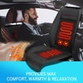 thumbnail image 6 of Practisol 12V Cooling and Heated Car Seat Cover Cooling Car Seat Cushion Ventilated Seat Heater Cooler Massage Seat Cushion with Heat Winter Summer Use, 6 of 9