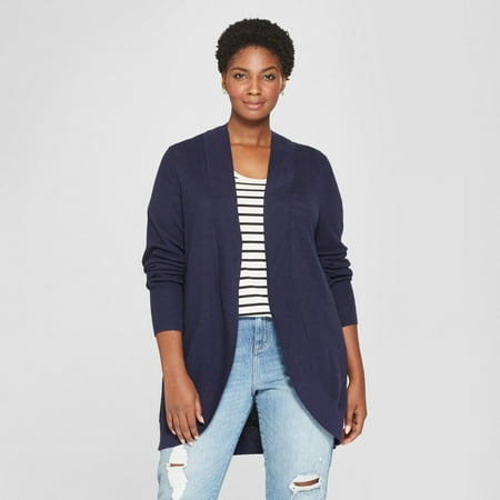 Women’s Cocoon Cardigan, Navy, Size Small