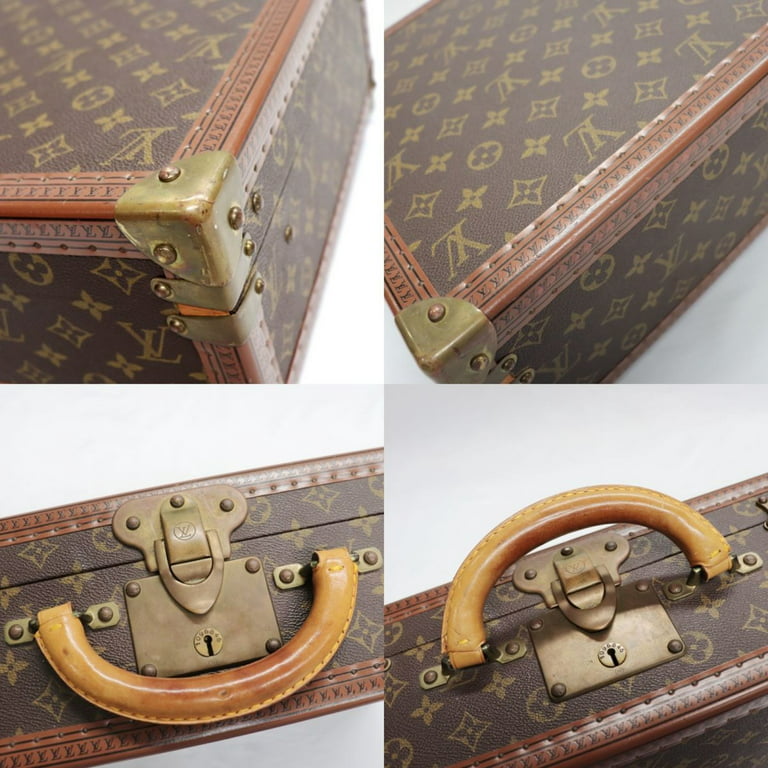 Pre-Owned Louis Vuitton Cotoville 40 Monogram Trunk Hard Case Attache Bag  Brown Gold Hardware LOUIS VUITTON (Good) 