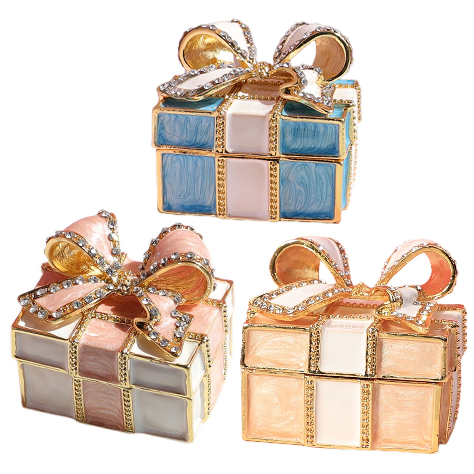 Pink Princess and White Hoarse Jewelry and Trinket Treasure Gift Box 