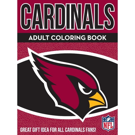 In the Sports Zone – NFL Adult Coloring Book Arizona Cardinals