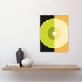 thumbnail image 2 of Abstract Kiwi And Orange Kitchen Artwork Black Green Orange Painting Unframed Wall Art Print Poster Home Decor Premium, 2 of 5