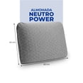 thumbnail image 2 of Almohada NEUTRO POWER Antiestrés: Memory Foam con Carbón, Tecnología Hipoalergénica, Soporte Ergonómico (Tamaño Estándar), 2 of 6