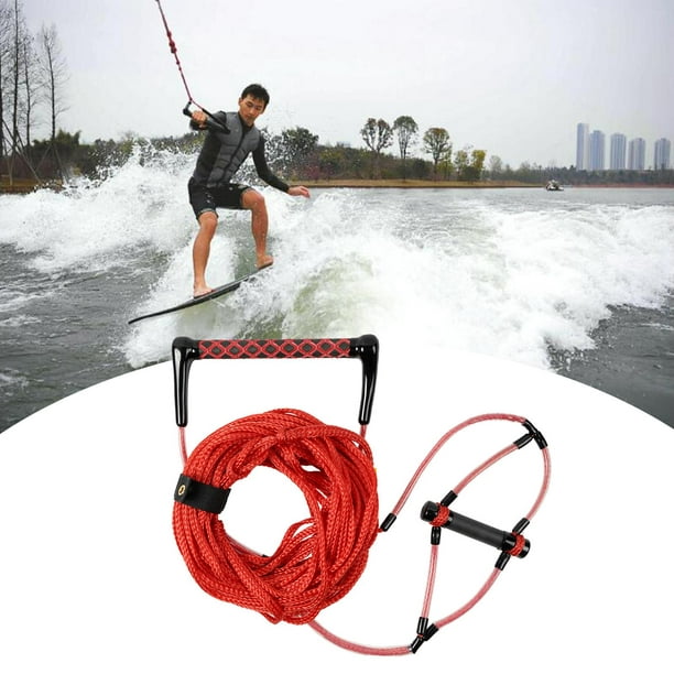Corde de ski nautique avec poignée Portable Surf Watersports Cord