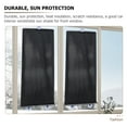 thumbnail image 5 of NICEXMAS 1Set Black Car Windshield Sun Shade with Suction Cups Foldable Durable PVC Heat Reflective, 5 of 5