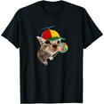 thumbnail image 1 of Silly Cat With Lollipop Meme T-Shirt - As Picture - XL, 1 of 2