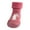 Red, variant on Toddler Baby Socks Shoes Baby Toddler Girls Shoes Slipper Kids Knit Soft Stocking Sole Solid Rubber Socks Warm Boys Baby Shoes