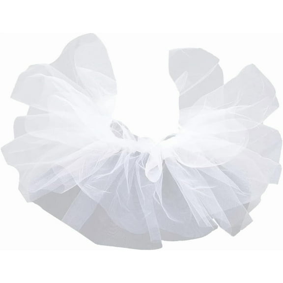 White Mesh Tulle Gathered False Collar Vintage Victorian Renaissance Ruff Detachable Transparent Ruffled Layered Versatile Shawl Clown Neck Collars