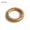 1PC (Random Pick), variant on 6mm Natural Crystal Chalcedony Gemstone Ring Men Women Finger Circle Round Ring-1PC (Random Pick)-Tiger Eye