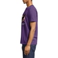thumbnail image 2 of 250 Years America Anniversary Men Short Sleeve T Shirts, Vintage USA Flag Purple Graphic Tee for 2026 Independence Day Holiday Wear - L, 2 of 3