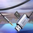 thumbnail image 3 of Bluetooth 5.3 receiver with car with Aux and USB port, 3 of 4