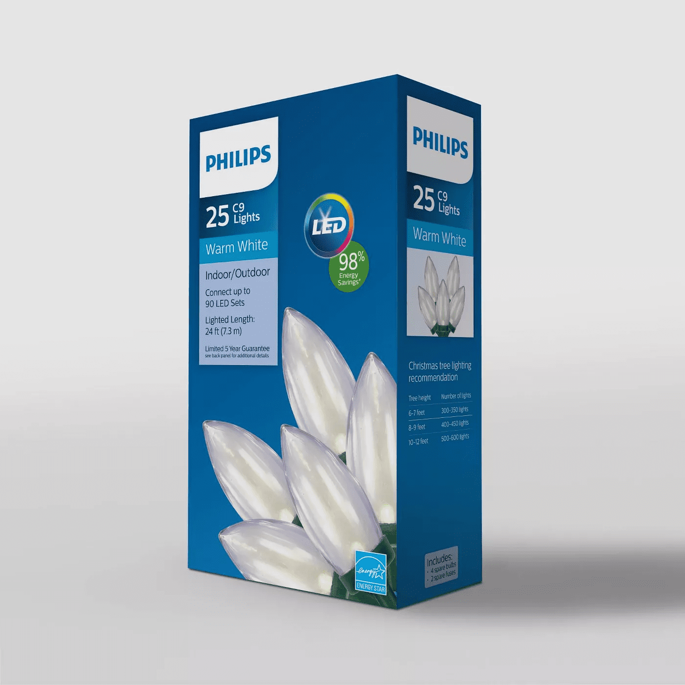Philips 25ct christmas led cheap c9