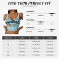 thumbnail image 6 of Yiaed Let's Go on an Adventure Print Ladies Waistcoat Women Sports Vest Vest Sports Women Sports Top Yoga Vest for women-XX-Large, 6 of 8
