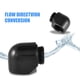 thumbnail image 5 of Adaptador de montaje, 2 piezas Adaptador de montaje de 90 grados Características de vanguardia del sistema de refrigeración por agua, 5 of 9