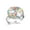 Multi 4, variant on Color Polka Dots Patterns Stainless Steel Rings for Women, Open Adjustable Ring Promise Ring Jewelry Gifts