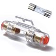 thumbnail image 2 of Portafusibles Agu calibre 4-8 Awg en línea con un fusible Agu de 100 amperios para audio de automóvil/alarma/amplificador/compresores. Afortunado Sencillez, 2 of 4