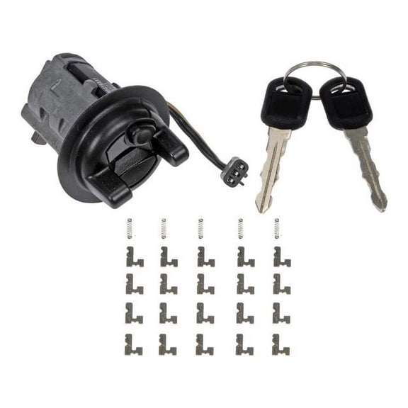 Ignition Lock Cylinder - Compatible with 2000 - 2005 Chevy Cavalier 2001 2002 2003 2004