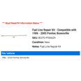 thumbnail image 2 of Fuel Line Repair Kit - Compatible with 1986 - 2005 Pontiac Bonneville 1987 1988 1989 1990 1991 1992 1993 1994 1995 1996 1997 1998 1999 2000 2001 2002 2003 2004, 2 of 2