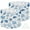 Color-2, variant on Lamp Shades Set of 2 Easy Assembly Marine hand drawn sea shells stars mollusk coral for Drum Lampshades for Table Lamps Floor Lamps Pendant Light 13"x13"x10" Replacement Lamp Shade