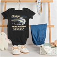thumbnail image 3 of Dodge Motorsports Drag Racing Hot Rod Romper Boys or Girls Infant Baby Brisco Brands NB, 3 of 6